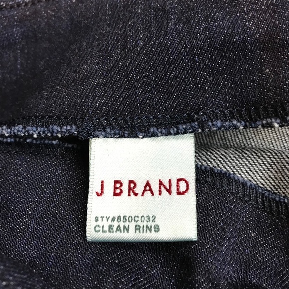 J BRAND JEANS 850 CLEAN RINSE CAPRI CROPPED PANTS - Picture 6 of 8